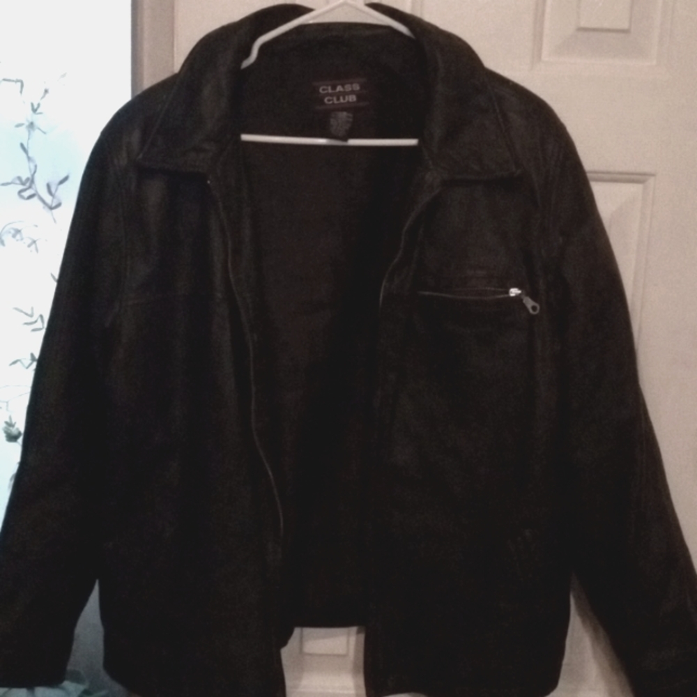 Leather jacket